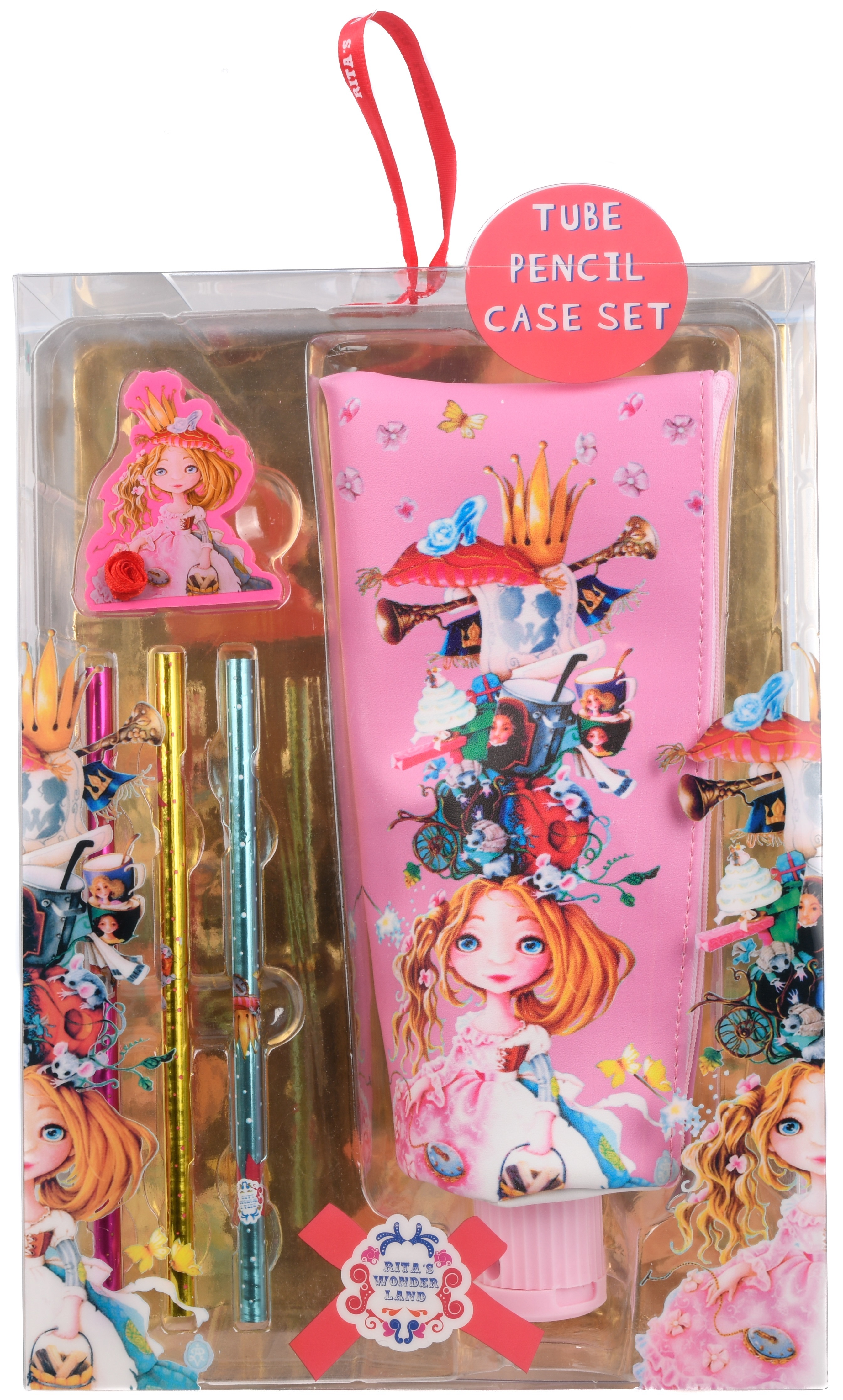 Пенал Ritas Wonderland RWL20022 Pink
