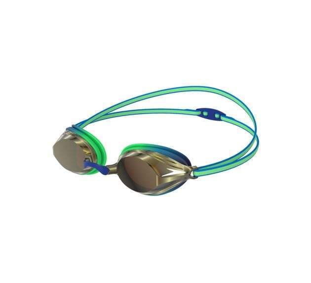 Окуляри для плавання Speedo VENGEANCE MIR GOG JU Green Gold дит OSFM (8-11325D651)