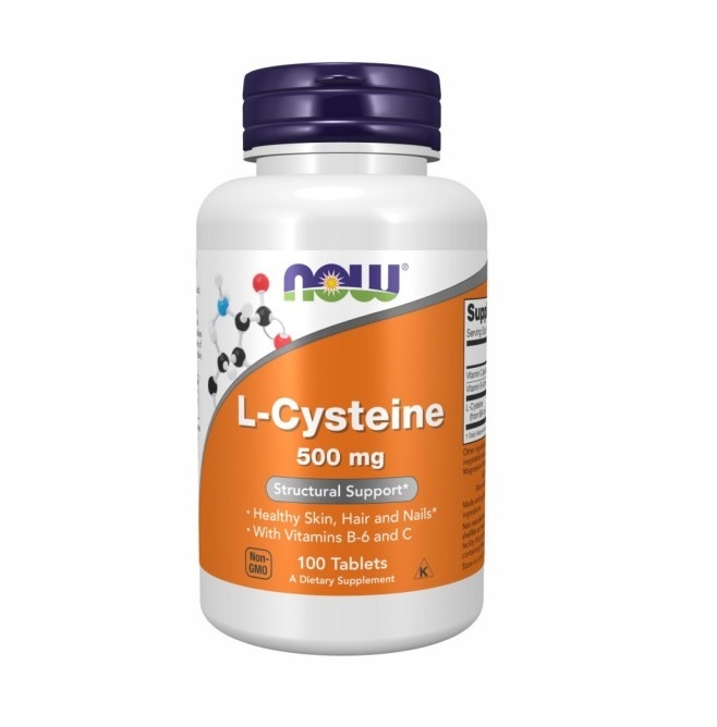 Now Foods Cysteine 500mg - 100 tabs (2022-10-0649) Now Foods - купити в Україні