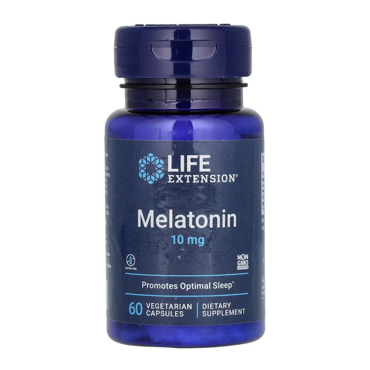 Life Extension Melatonin 10 mg - 60 veg caps (2023-10-3414) Life Extension - купити в Україні