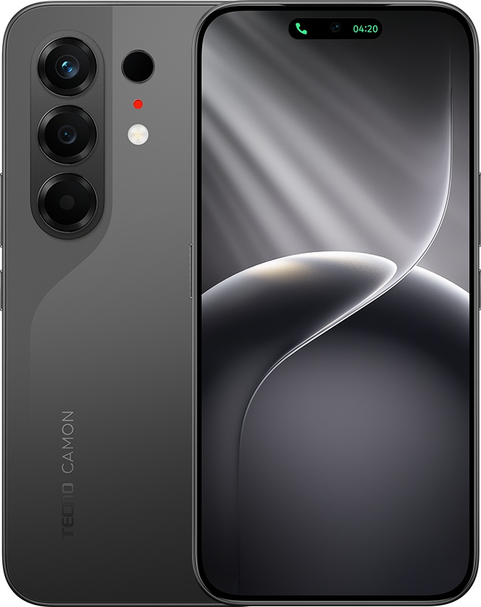Смартфон Tecno Camon 50 (CN5) 12/256GB Moonshadow Black (4894947116216) Tecno - купити в Україні