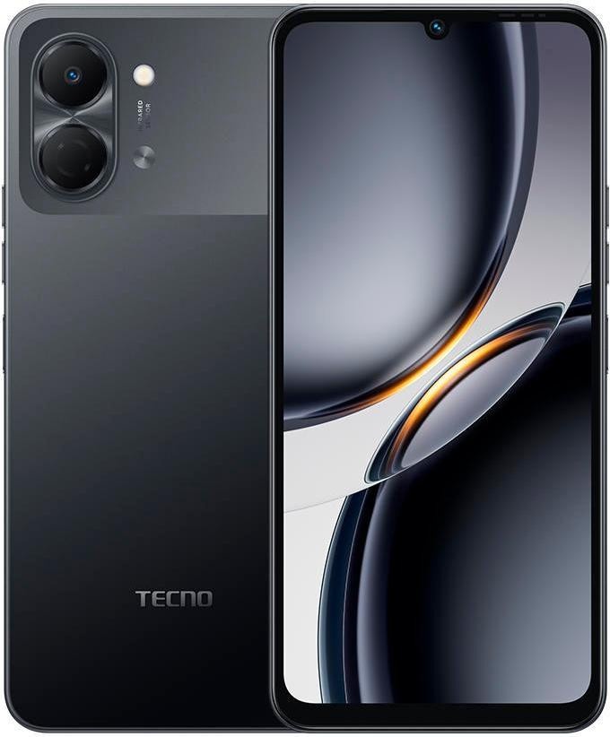 Смартфон Tecno Spark Go 3 (KN3) 4/128GB Ink Black (4894947105272) Tecno - купити в Україні