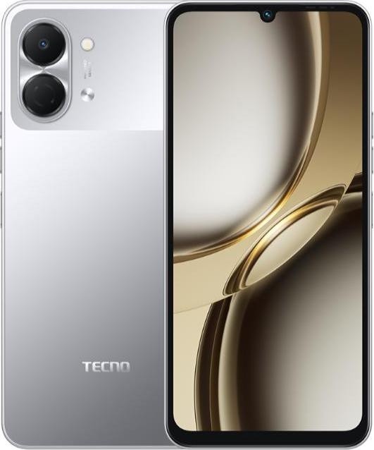 Смартфон Tecno Spark Go 3 (KN3) 4/64GB Titanium Gray (4894947105289) Tecno - купити в Україні