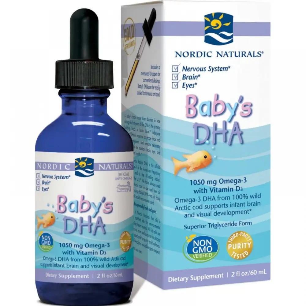 Докозагексаєнова кислота Nordic Naturals Babys DHA - 60 ml (2023-10-5944)