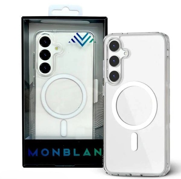 Чохол-накладка Monblan (MMCS26) для Samsung S26 Magnetic Crystal Series Transparent Monblan - купити в Україні