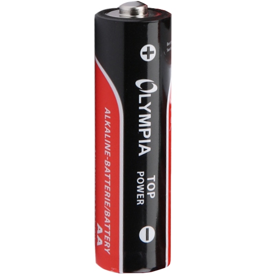 Батарейка Olympia AA/LR06, 1.5V, Alkaline (BOX 24 шт.)