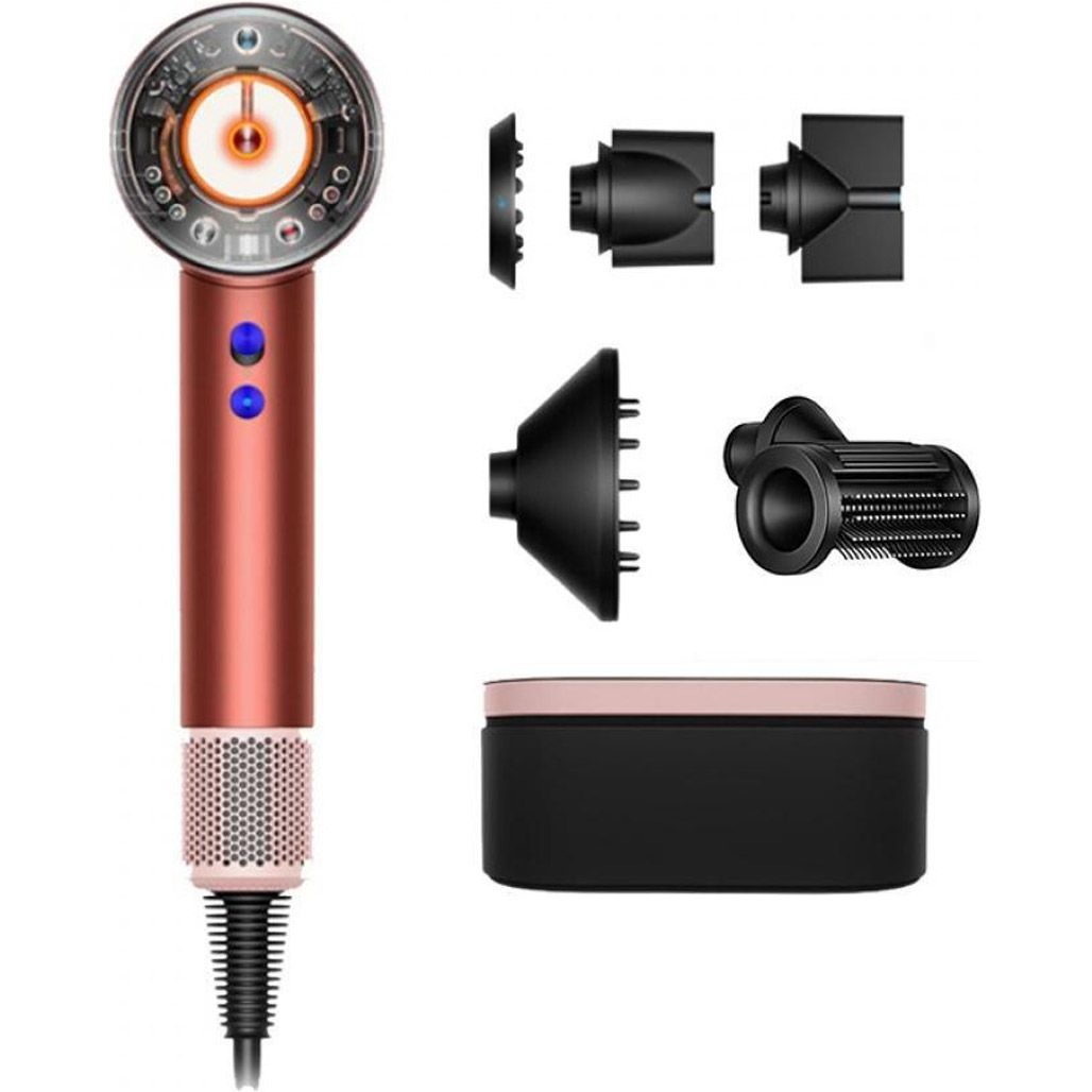 Фен Dyson Supersonic HD16 Nural + Presentation Case Strawberry Bronze / Blush Pink (561681-01, 561727-01)