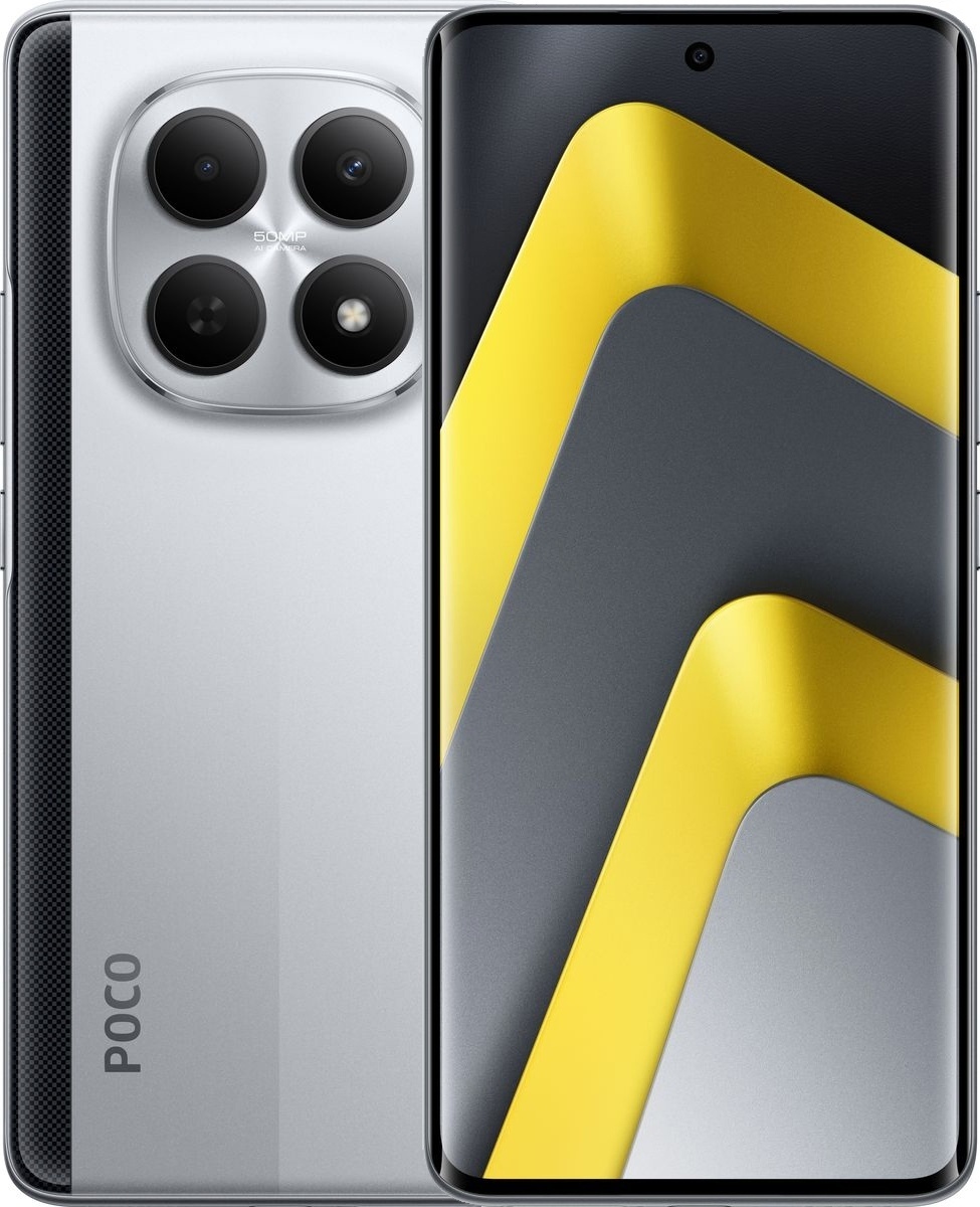 Смартфон Xiaomi Poco M8 5G 8/256GB Silver (Global version)