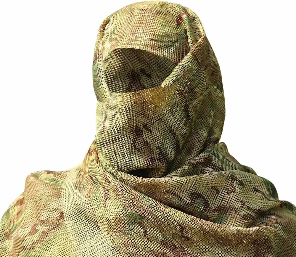 Маскувальний шарф-сітка Camotec SFVS 2.0 (8081) L MultiCam