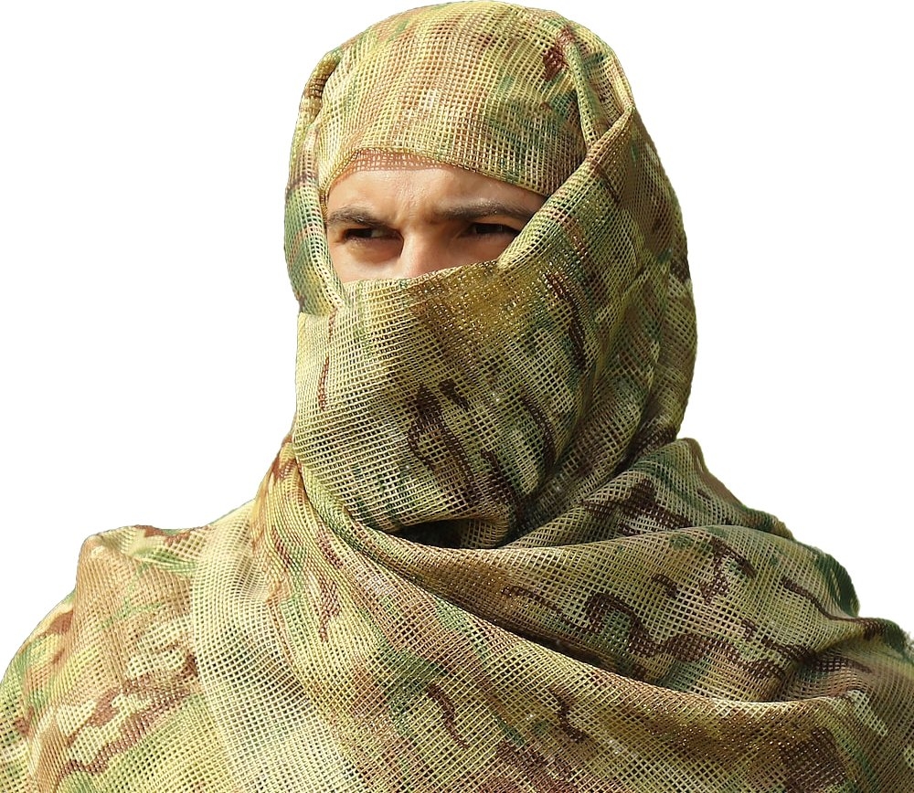 Маскувальний шарф-сітка Camotec SFVS 2.0 (8081) M MultiCam