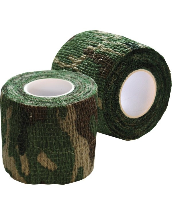 Стрічка маскувальна Kombat UK Stealth tape Camouflage (kb-st-camo) Kombat - купити в Україні