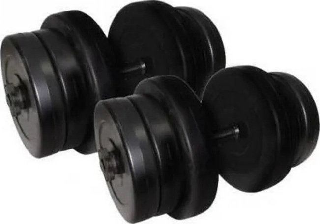 Гантель Newt Rock Pro 20.5 кг 2 шт. Black набірні (NE-PL-G-020-2)