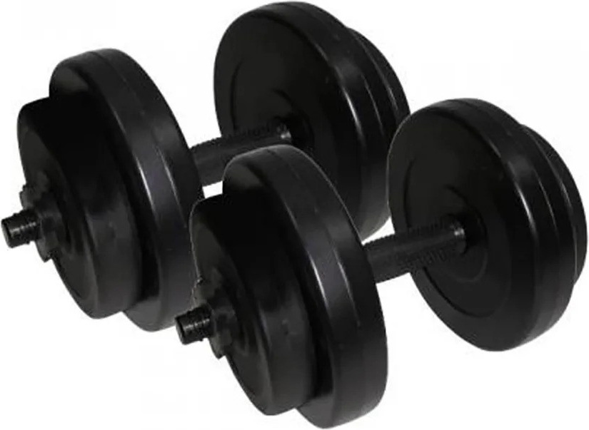 Гантель Newt Rock Pro 8 кг 2 шт. Black набірні (NE-PL-G-008-2)