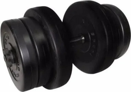 Гантель Newt Rock Pro 20, 5 кг Black набірна (NE-PL-G-020)