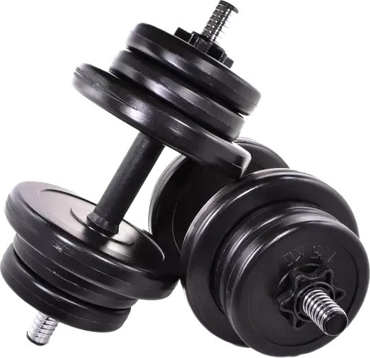 Гантель Neo-Sport 22 кг 2 шт. with connector розбірні зі змінними дисками