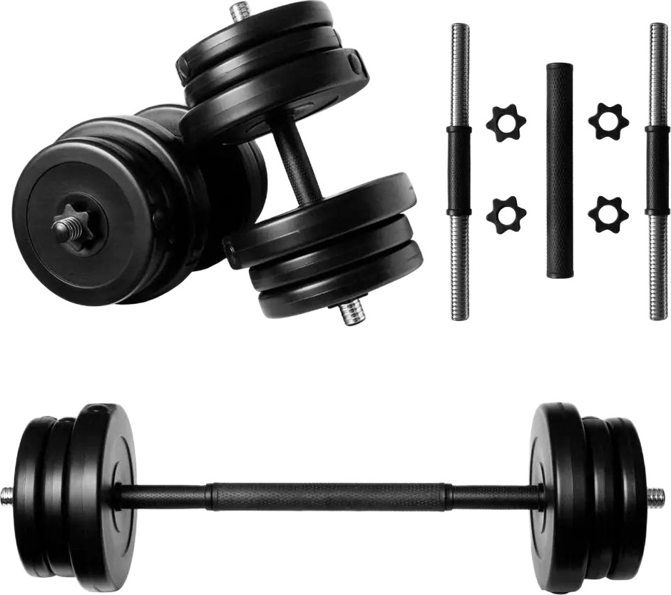 Гантель Neo-Sport 42 кг 2 шт. with connector розбірні зі змінними дисками