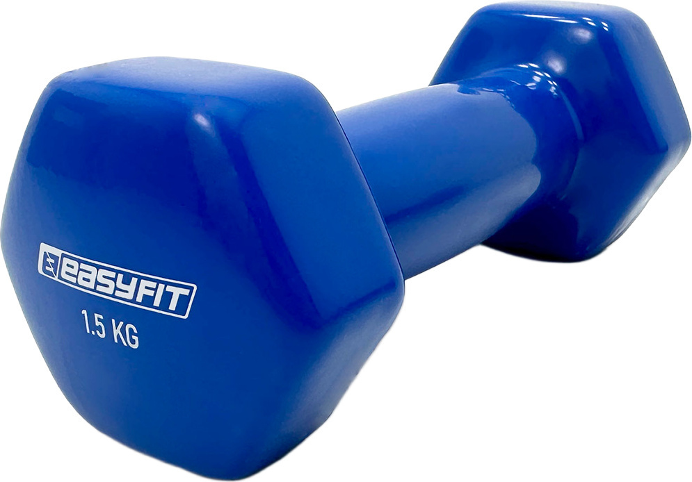 Гантель EasyFit EF-0015-BL Blue 1.5 кг