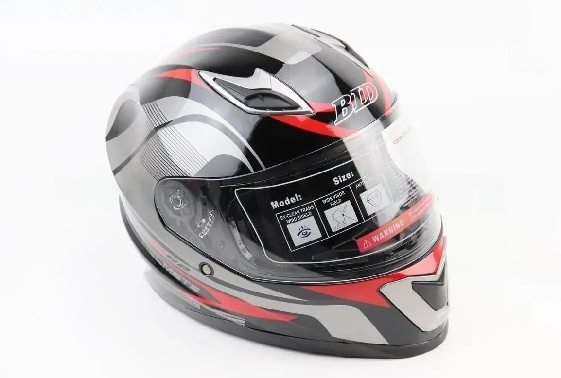 Мотошолом Forte BLD-M-62 Black Red Forte - купити в Україні