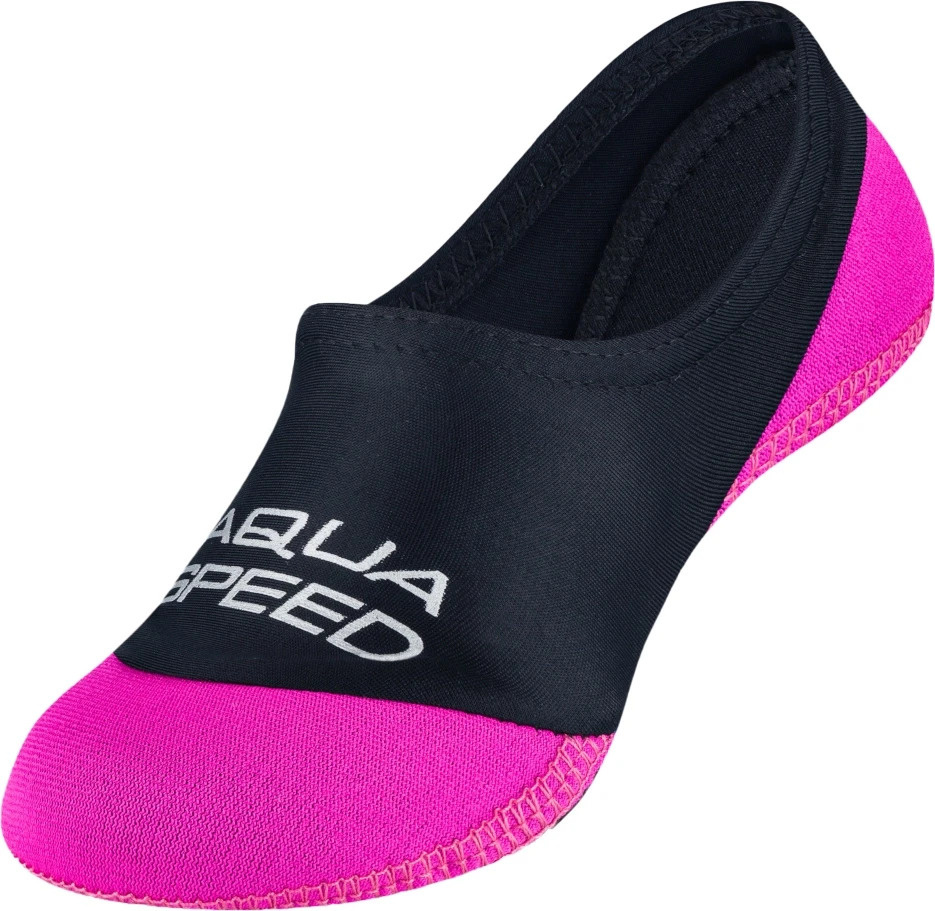 Шкарпетки для басейну Aqua Speed NEO SOCKS 7374 24-25 Raspberry Black (177-19-24-25)