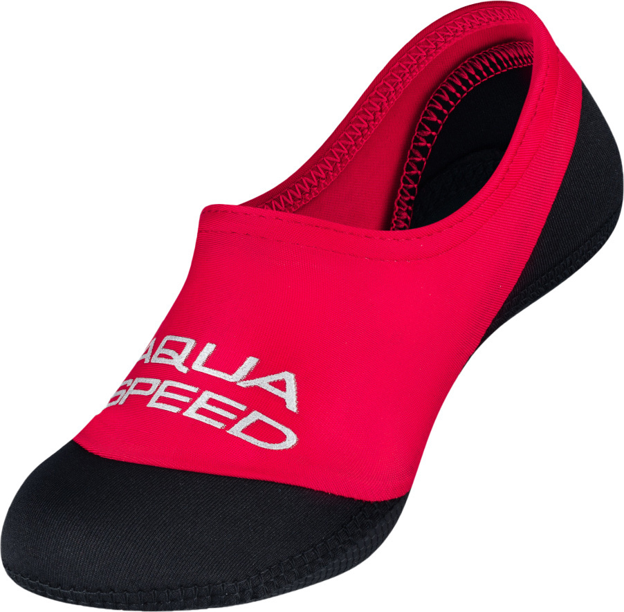 Шкарпетки для басейну Aqua Speed NEO SOCKS 7375 26-27 Black Red (177-31-26-27)
