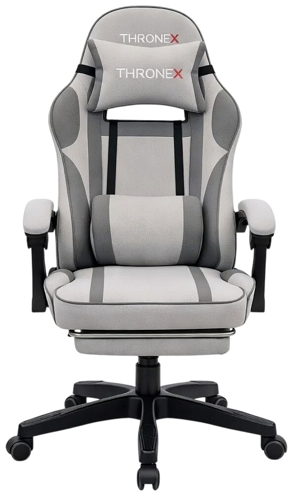 Ігрове крісло ThroneX linen 005 Light Gray