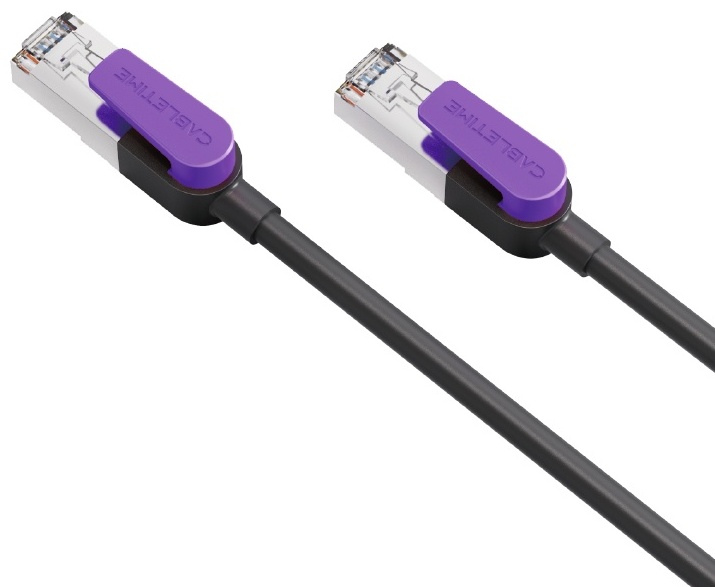 Патч-корд Cabletime Cat8 FTP 40GBps 2000MHz, 5 м Black (CN80P)