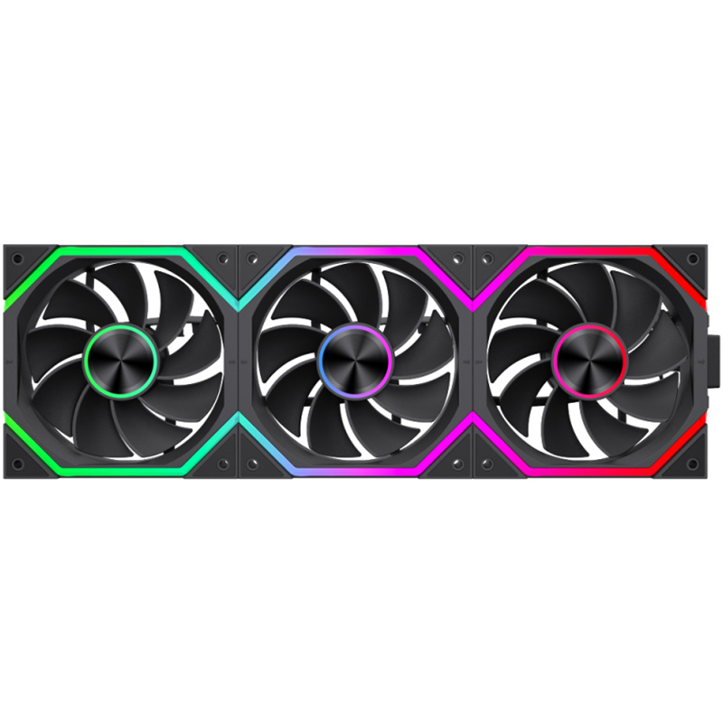 Вентилятор для ПК GAMEMAX FN12A-N2 WL-R Black