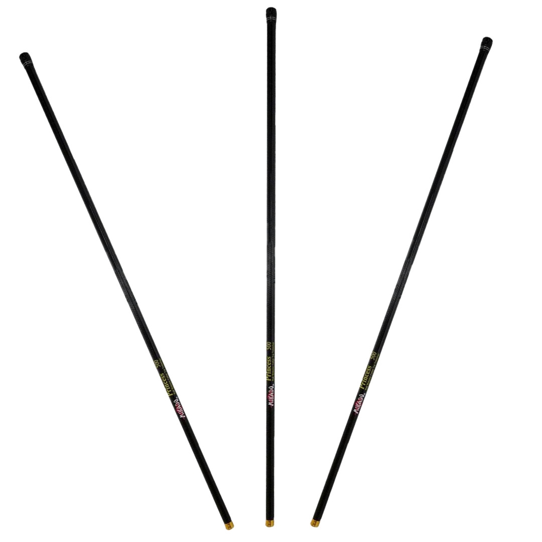 Вудка карбонова Mikado Princess без кілець 5м Carbon (GL5836)