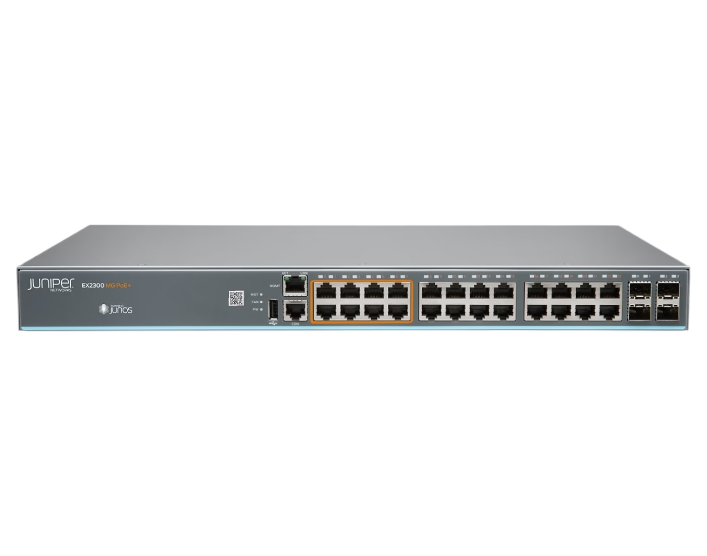 Світч Juniper EX2300-24MP Silver