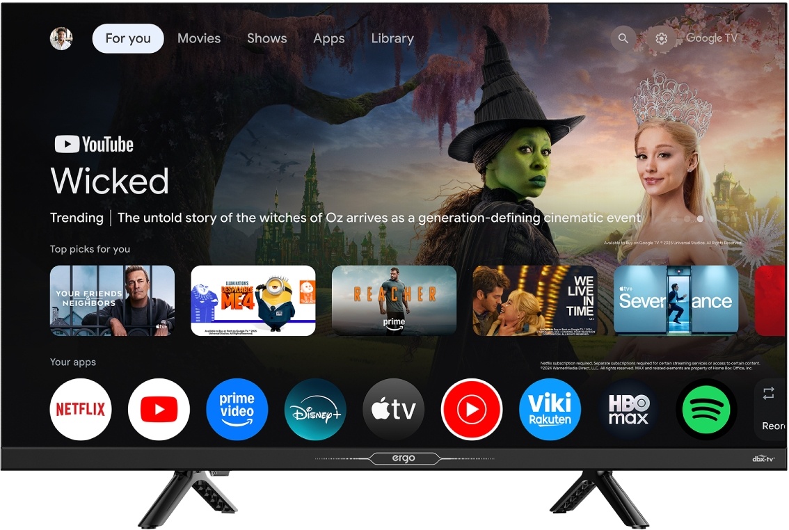 Телевізор Ergo 24JHS6800 Black 24