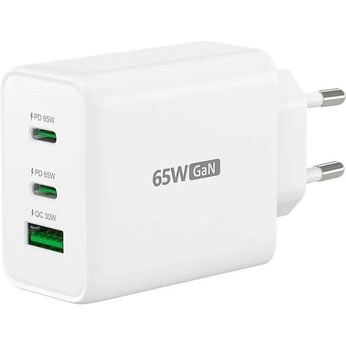Адаптер живлення для телефона J5create JUP3365E-EN, 1 USB-A/2 USB-С