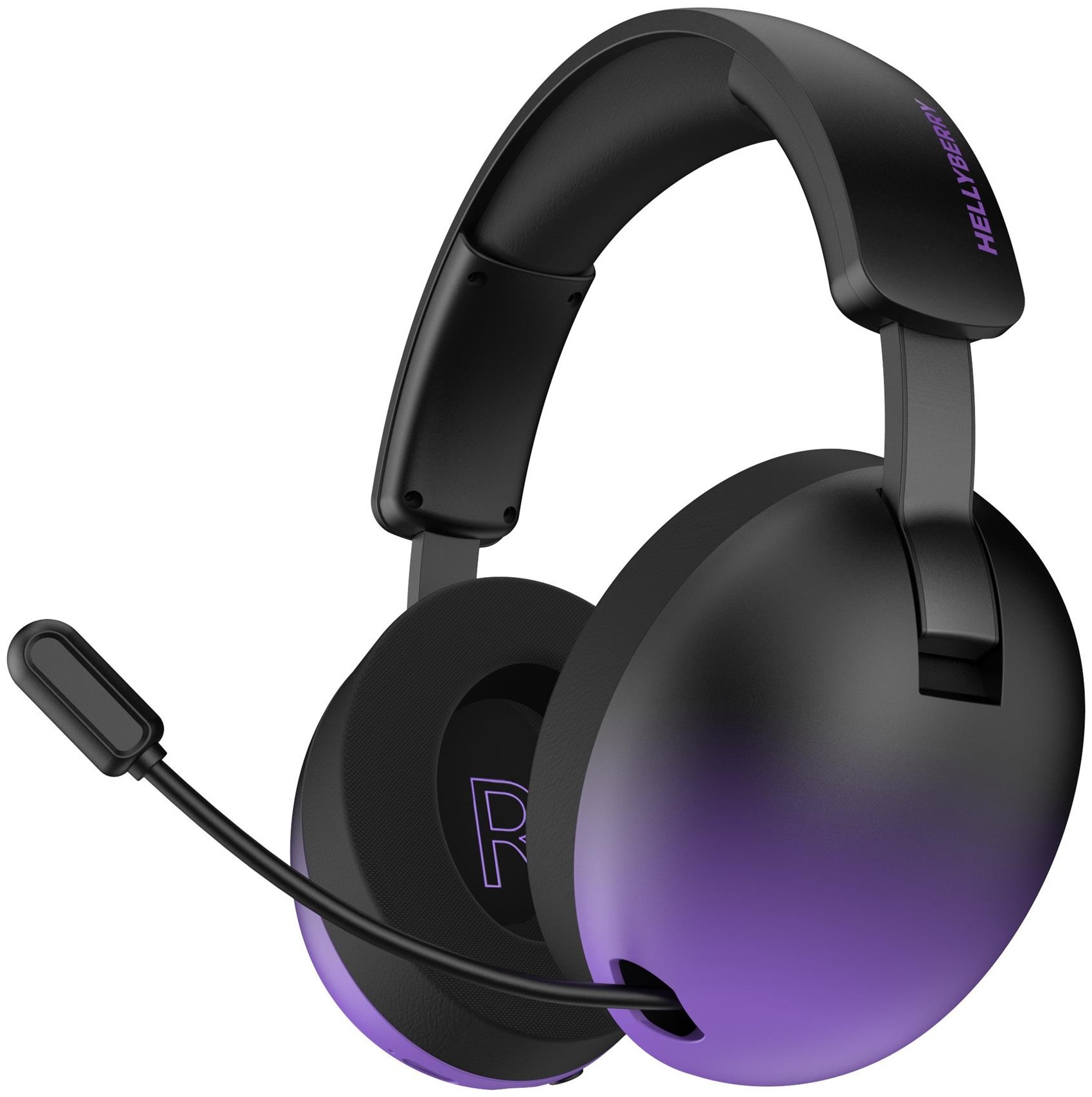 Накладні навушники Hator Hellyberry HH30 PRO wireless Black Violet