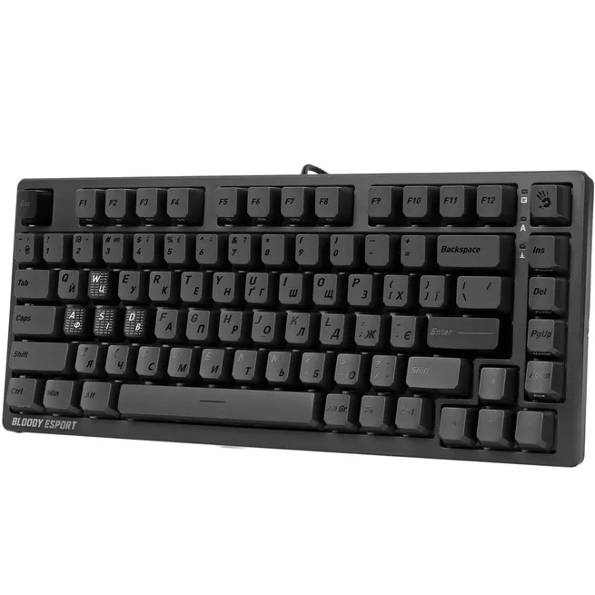 Клавіатура Bloody MS76 Iron Gray