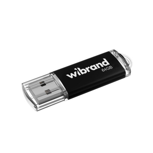 Флеш память Wibrand USB 2.0 Сougar 64GB Black