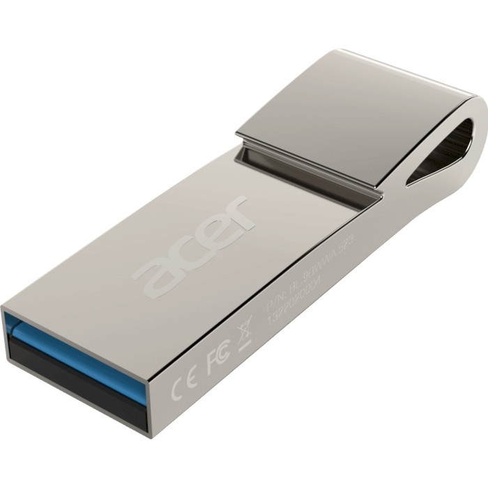 Флеш память Acer UF200 64GB USB 2.0 Metal Silver (BL.9BWWA.504)