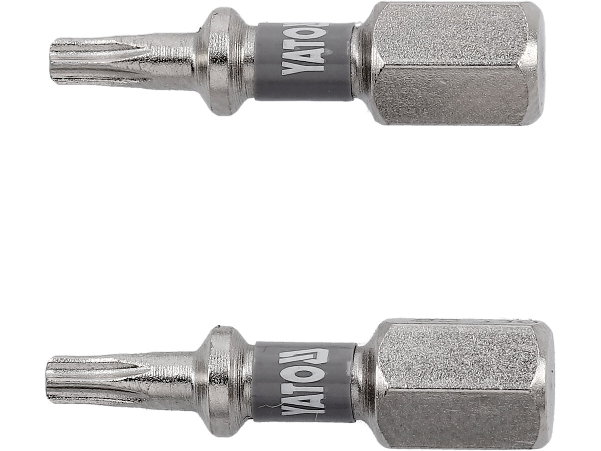 Набір біт YATO TORX T10 х 25мм (YT-78011) 2 шт YATO - купити в Україні