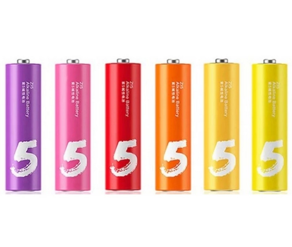 Батарейка CUKTECH AA rainbow alkaline battery (24шт) B08