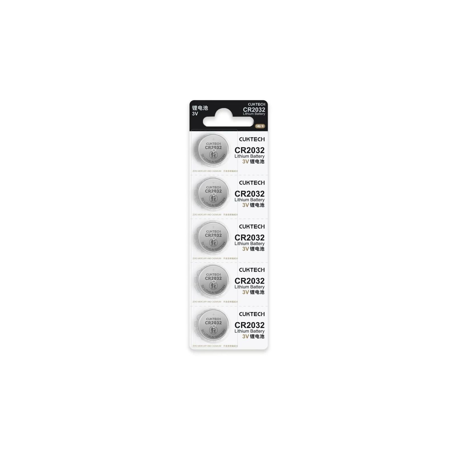 Батарейка CUKTECH CR2032 coin cell battery (5 шт)
