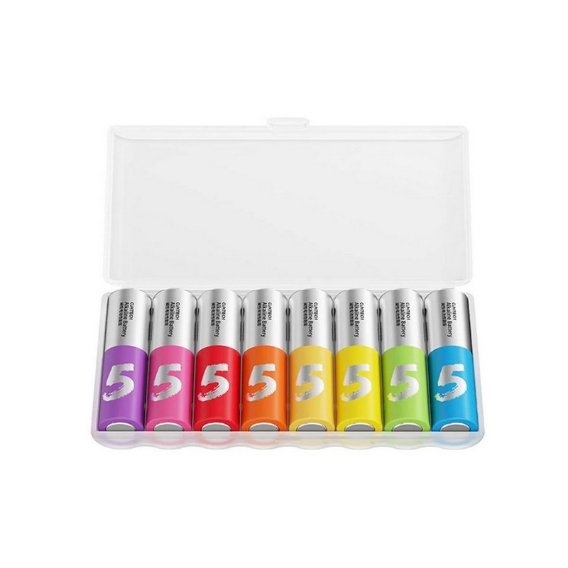 Батарейка CUKTECH high-performance rainbow alkaline battery (8 штt) B05