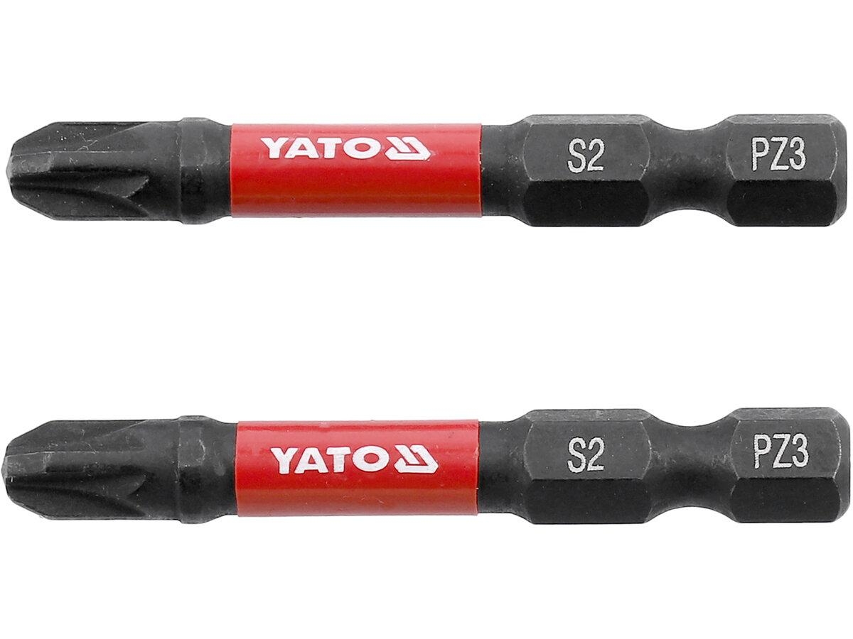 Набір біт YATO PZ3 х 50 мм (YT-78045) 2 шт YATO - купити в Україні