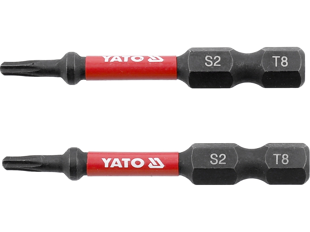 Набір біт YATO TORX T8 х 50 мм (YT-78050) 2 шт YATO - купити в Україні