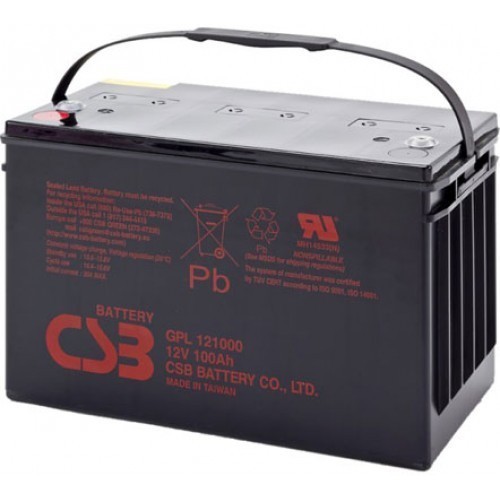 Акумулятор для ДБЖ CSB 12в 100Ач (GPL121000)