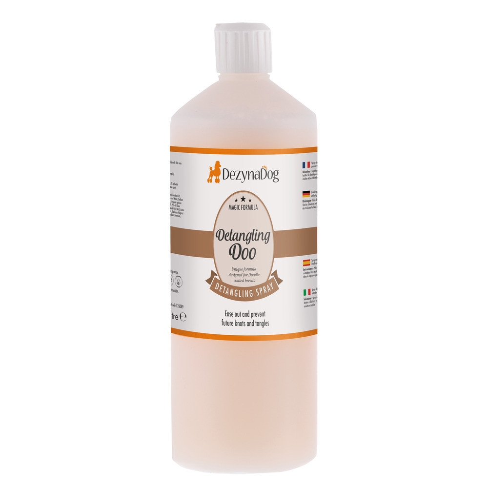 Спрей Dezynadog Detangling Doo Spray для розплутування ковтунів та вузлів призначений для шерсті породи Doodle 1л (126089)