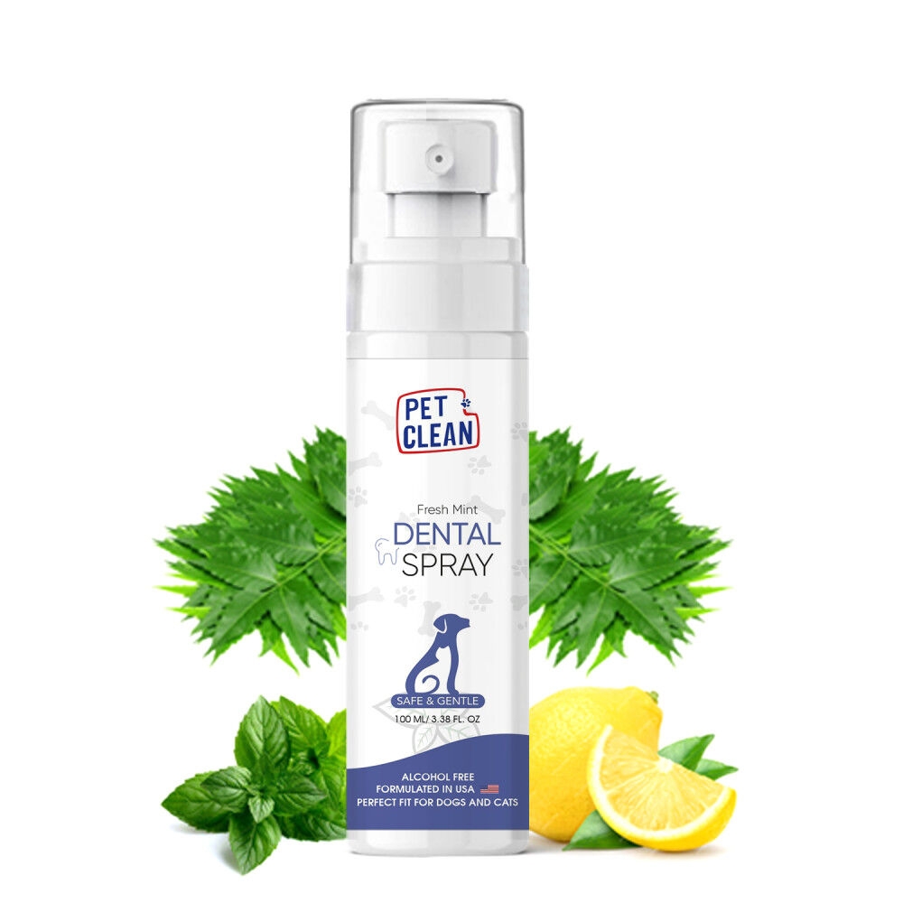 Спрей Pet Clean DENTAL SPRAY для гігієни порожнини рота і підтримки здоров я зубів домашніх тварин 100мл (PC154/PC205)