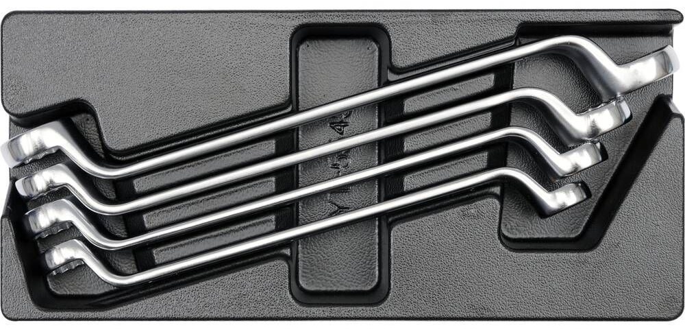 Набір комбінованих ключів YATO YT-5543 Silver 4 шт
