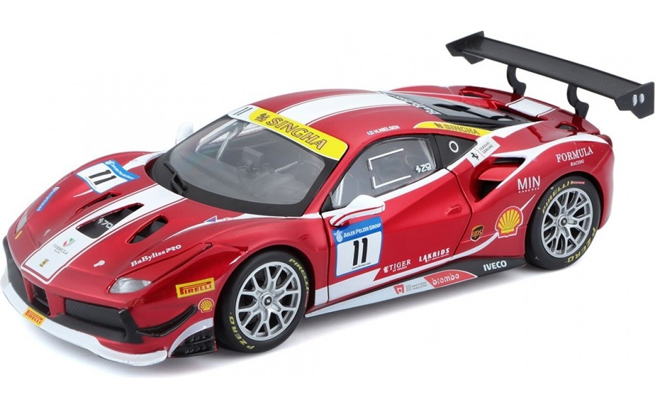 Іграшкова машинка Bburago FERRARI 488 CHALLENGE 1: 24 (18-26308) Bburago - купити в Україні