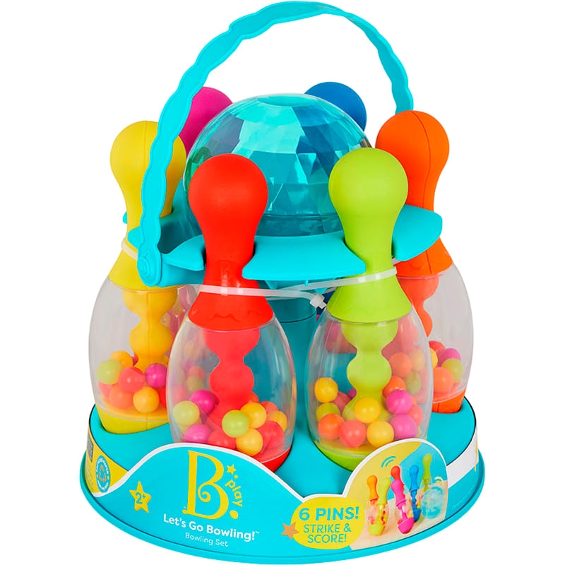 Ігровий набір Battat БАРВИСТИЙ БОУЛІНГ (BX2438Z)