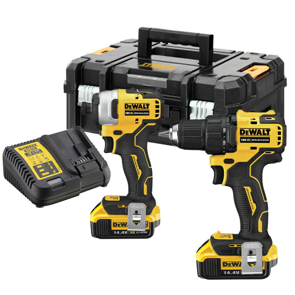 Набір з двох інструментів акумуляторних безщіткових DeWALT DCK2062M2T DEWALT - купити в Україні