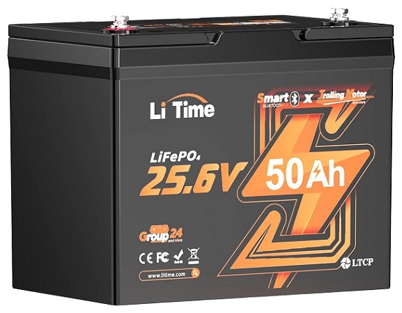 Акумулятор для ДБЖ Litime L24V50-50-TM-BT-8-A70