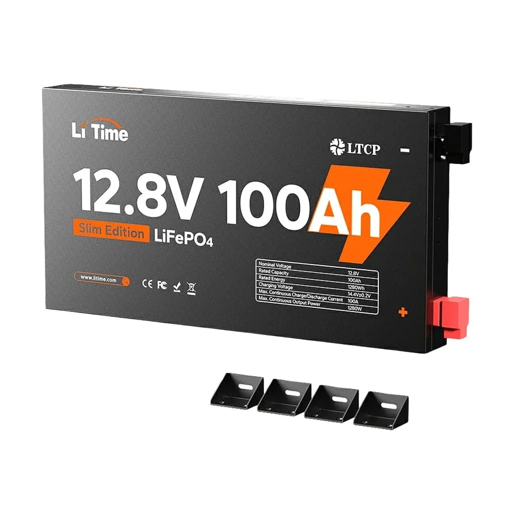 Акумулятор для ДБЖ Litime Slim 12V100-100-SLIM-LTCP-4-SE100